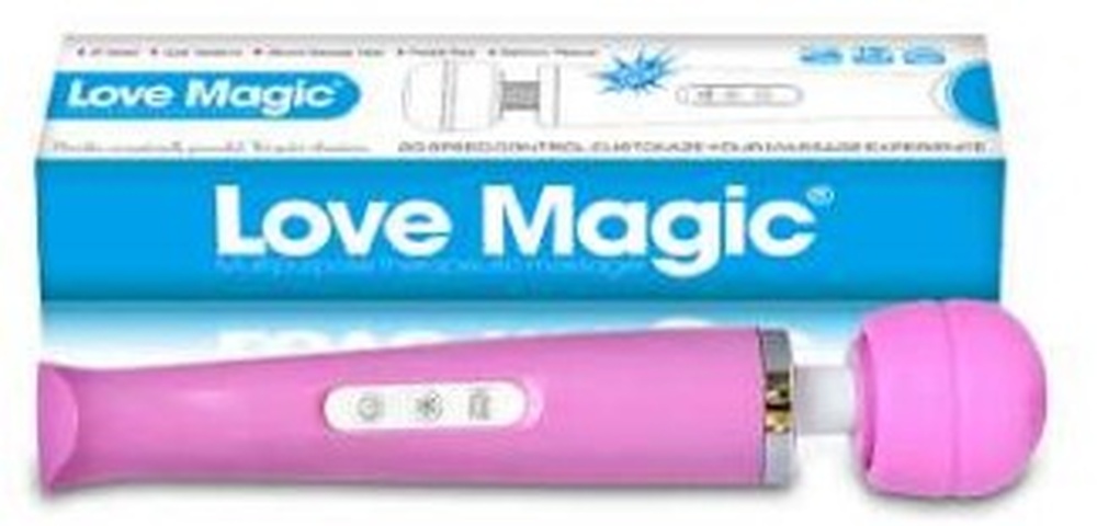 Супервибратор Magic Wand беспроводной розовый