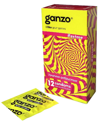 Презервативы Ganzo анатомической формы 12 шт