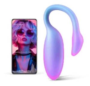 Вибратор Flamingo Max синий 