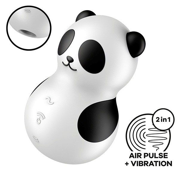 Вакуумный стимулятор с вибрацией Satisfyer Panda