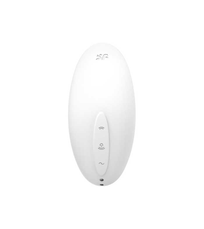 Белый вакуумный стимулятор Satisfyer Vulva Lover 2