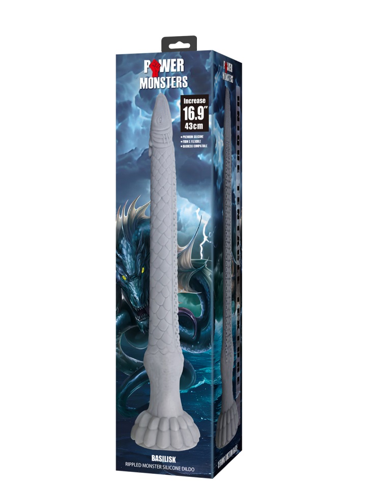 Силиконовый фаллоимитатор щупальца Basilisk 43 см