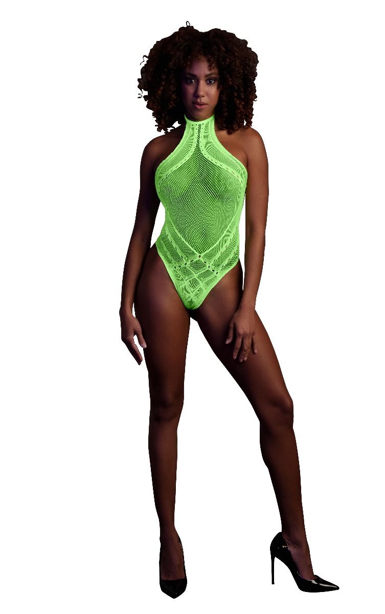 Шикарный боди Neon Green  XS/XL