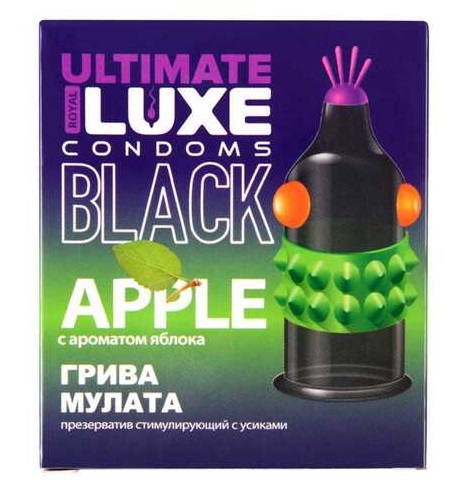 Презерватив Luxe Грива Мулава яблоко