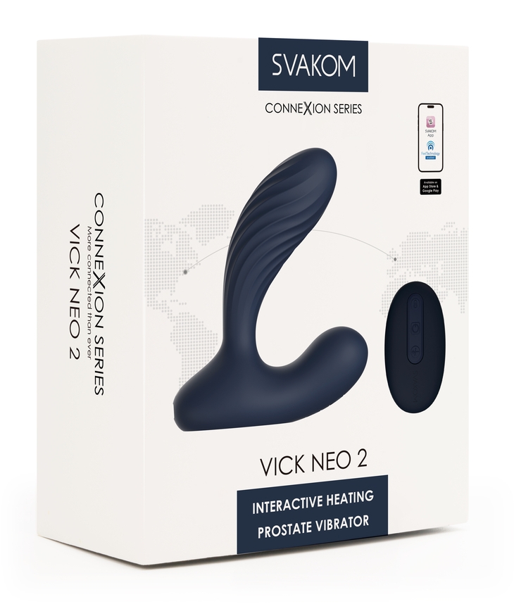 Вибромассажер простаты SVAKOM VICK NEO 2 с нагревом