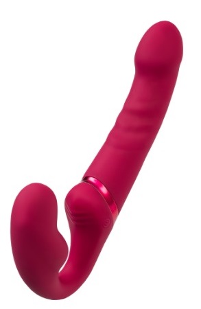 Красный страпон Lovense Lapis 