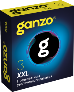 Презервативы увеличенные  GANZO XXL 3 шт 