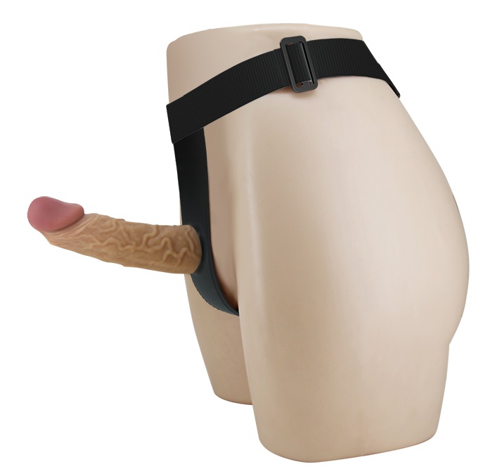 Полый страпон для мужчин и женщин с мягкой головкой