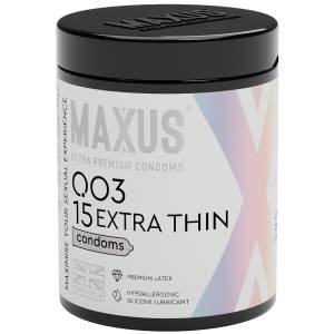 Презервативы экстремально тонкие MAXUS 003 №15 шт X-Edition 