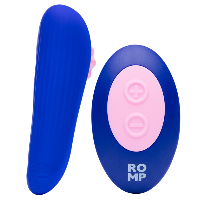 Мини-вибратор в трусики Romp Party с пультом