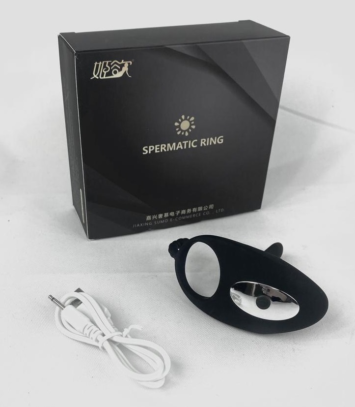 Эрекционное кольцо со стимулятором Spermatic ring