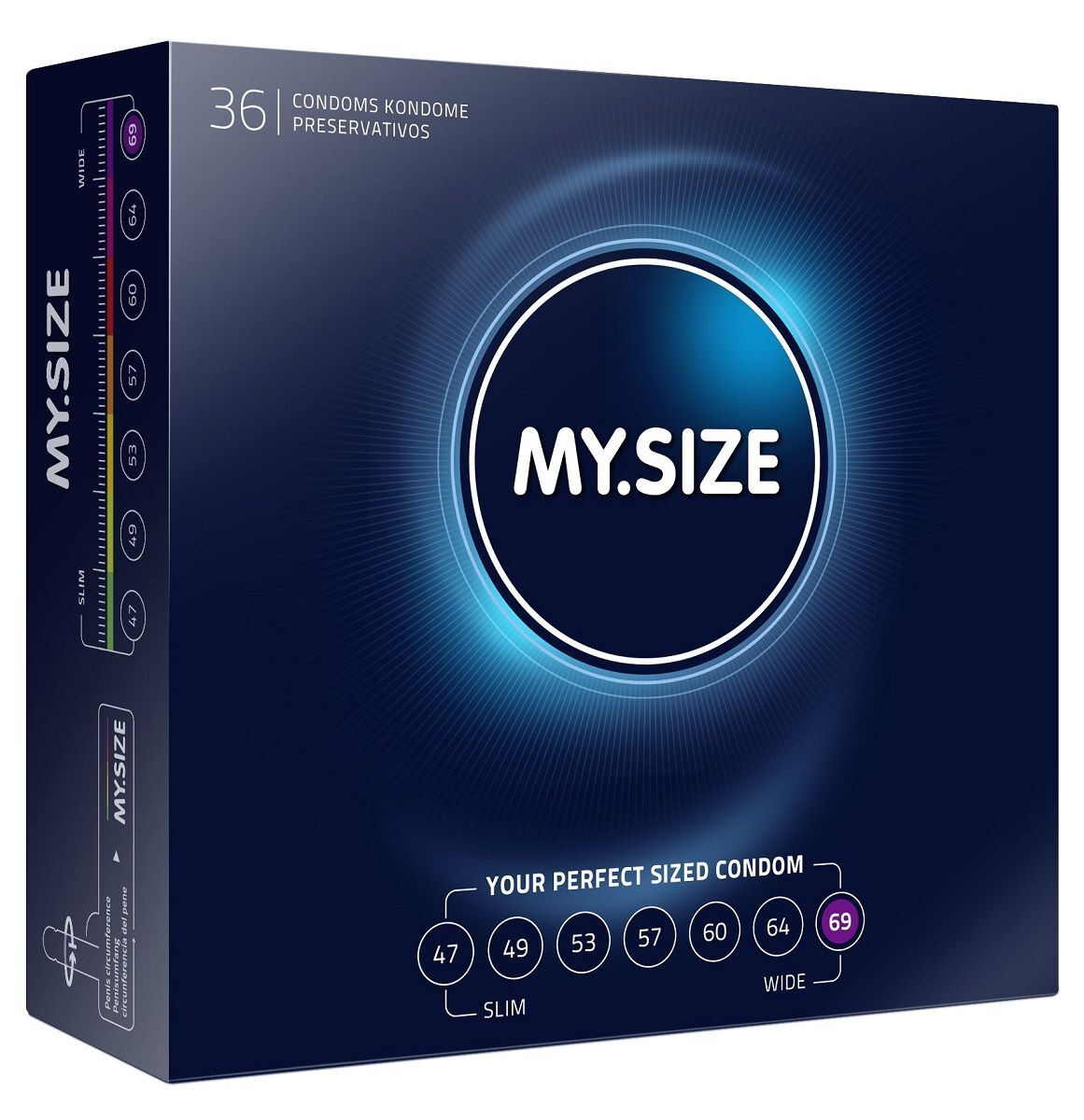 Презервативы "MY.SIZE" размер 69 (36 шт.)