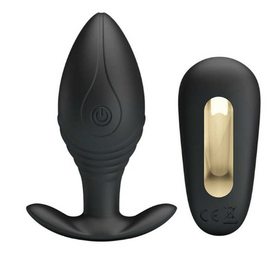 Вибропробка анальная USB
