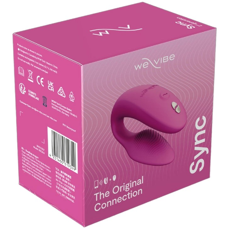 Вибромассажер  We-Vibe Sync 2  розовый