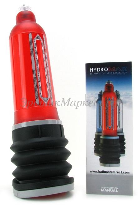 Гидронасос для увеличения члена Bathmate Hydromax X40 Brilliant Red
