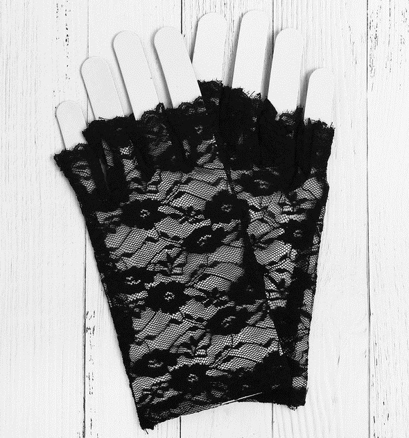 Ажурные перчатки Леди