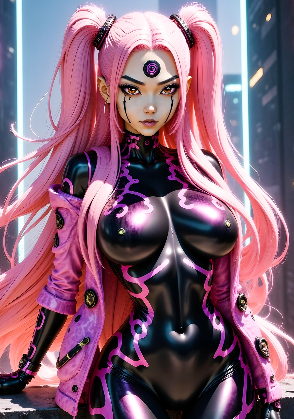 Двусторонний мастурбатор Flesh Fantasy Mina Obi