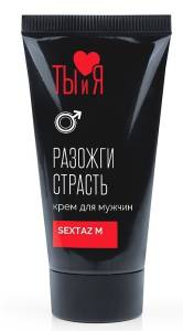 Крем для мужчин SexTaz-M с возбуждающим эффектом 25г. 