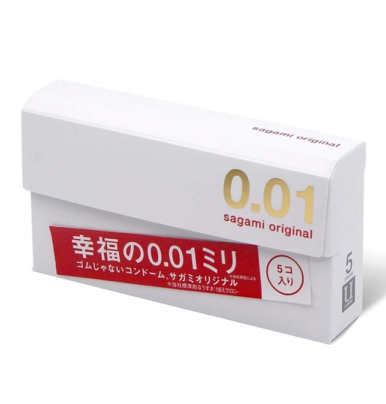 Презервативы SAGAMI  001 полиуретановые 5 шт