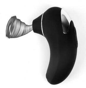 Вакуумный стимулятор клитора черный 