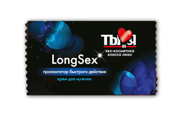 Крем пролонгатор для мужчин LongseX, 1,5г
