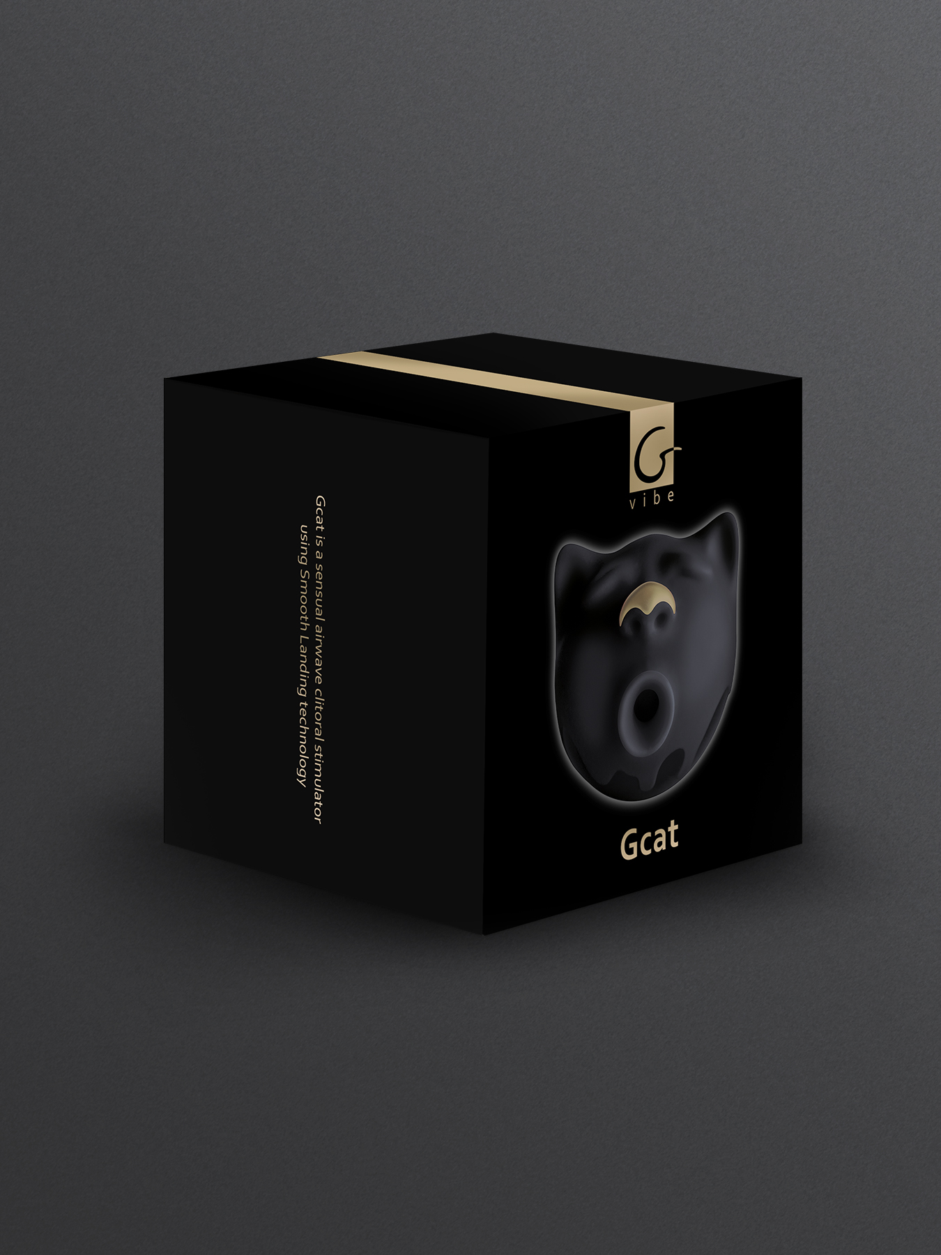 Вакуумный стимулятор Gcat Black