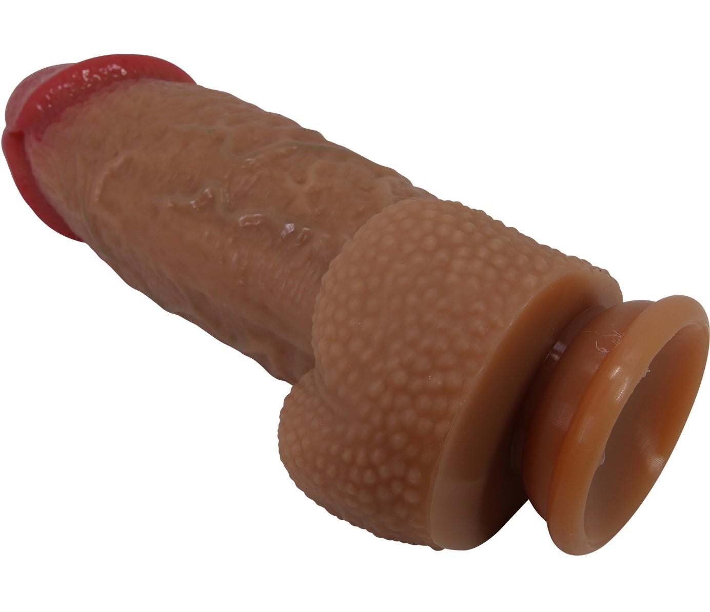 Крупный фаллос из силикона на присоске Achille 