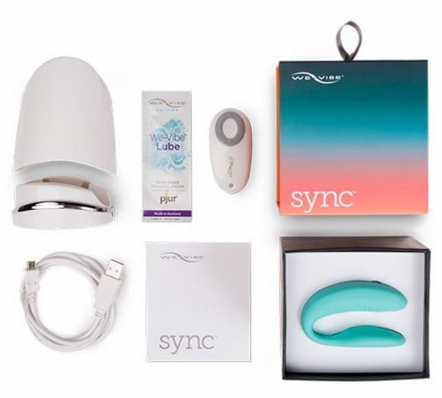Вибратор для пар We-Vibe Sync couples Blue