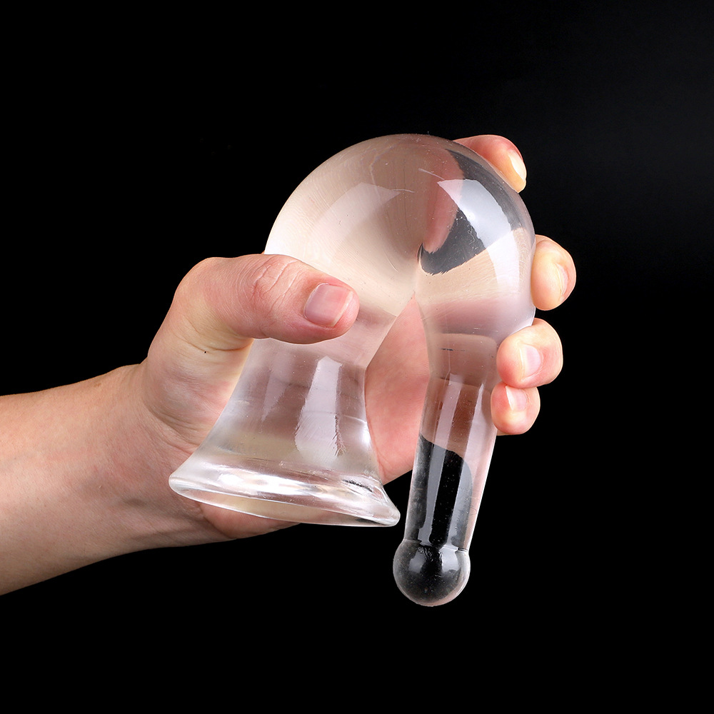 Гибкая анальная пробка размера L