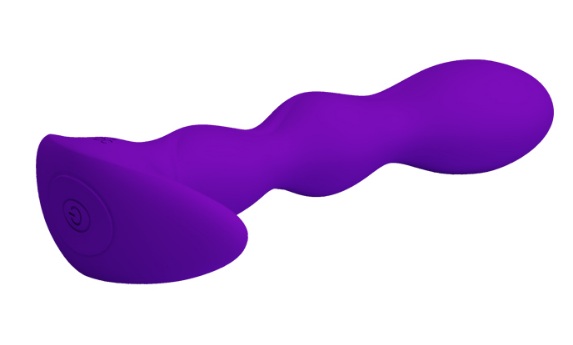 Силиконовый анальный стимулятор purple