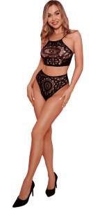 Прозрачный комплект с узором 42-46 