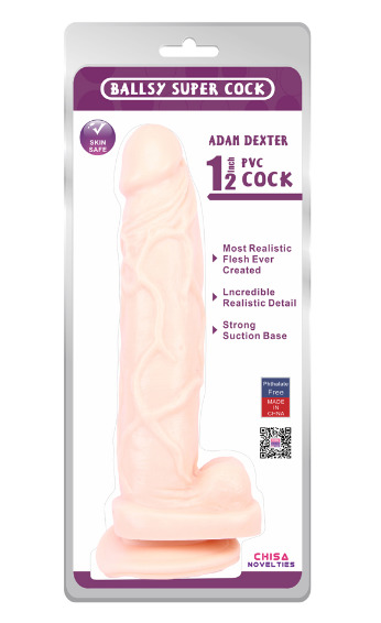 Огромный фаллоимитатор Adam Dexter 