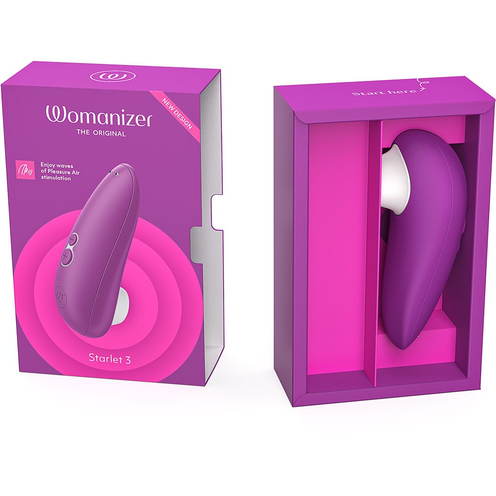 Клиторальный стимулятор Womanizer Starlet 3 фиолетовый