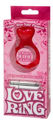 Эрекционное кольцо The Love Ring red