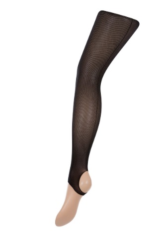 Колготки в сеточку с открытыми пальчиками