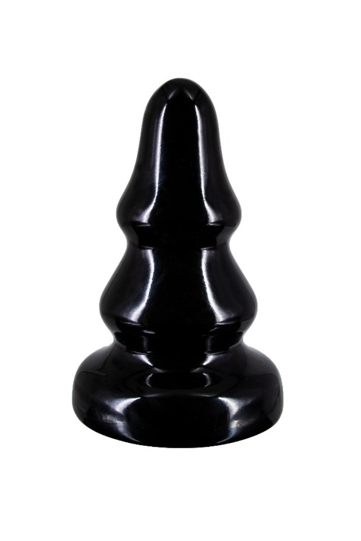 Крупный рельефный плаг black