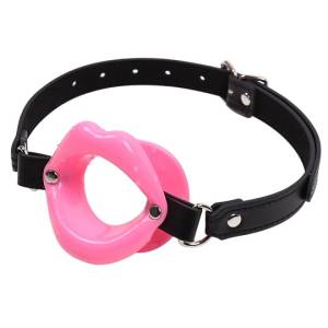 Кляп-защита от зубов для орального секса розовый