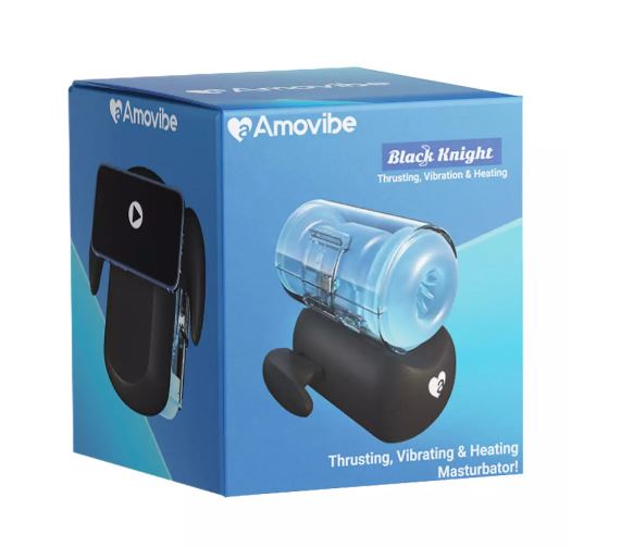 Робот-мастурбатор Black Knight с функцией пенетрации