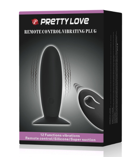 Анальная пробка с дистанционным пультом