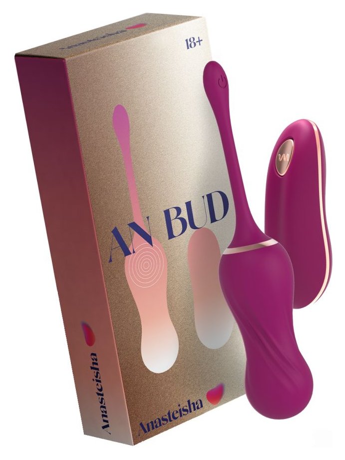 Силиконовые вагинальные шарики Anasteisha с вибрацией и пультом управления 