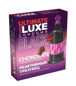 Презерватив Luxe Реактивный трезубец черный 