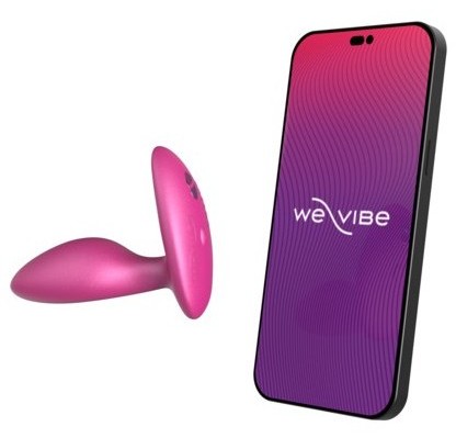 Анальная вибровтулка We-Vibe Ditto+ розовая