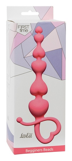 Анальная цепочка Begginers Beads Pink 