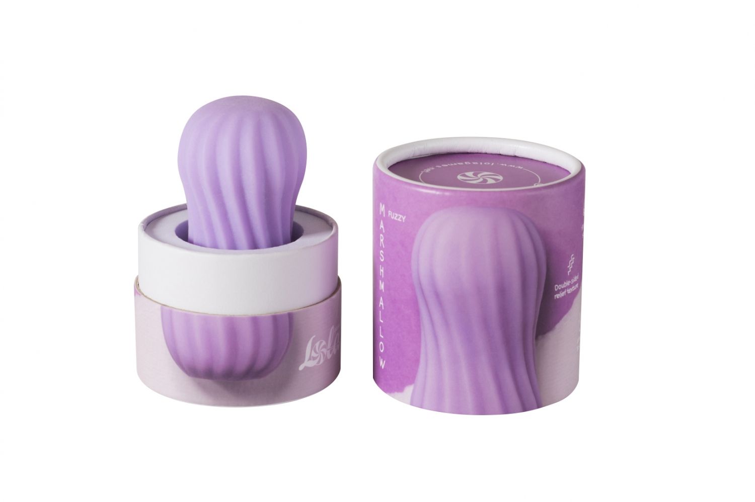 Нереалистичный мастурбатор  Fuzzy Lavander 