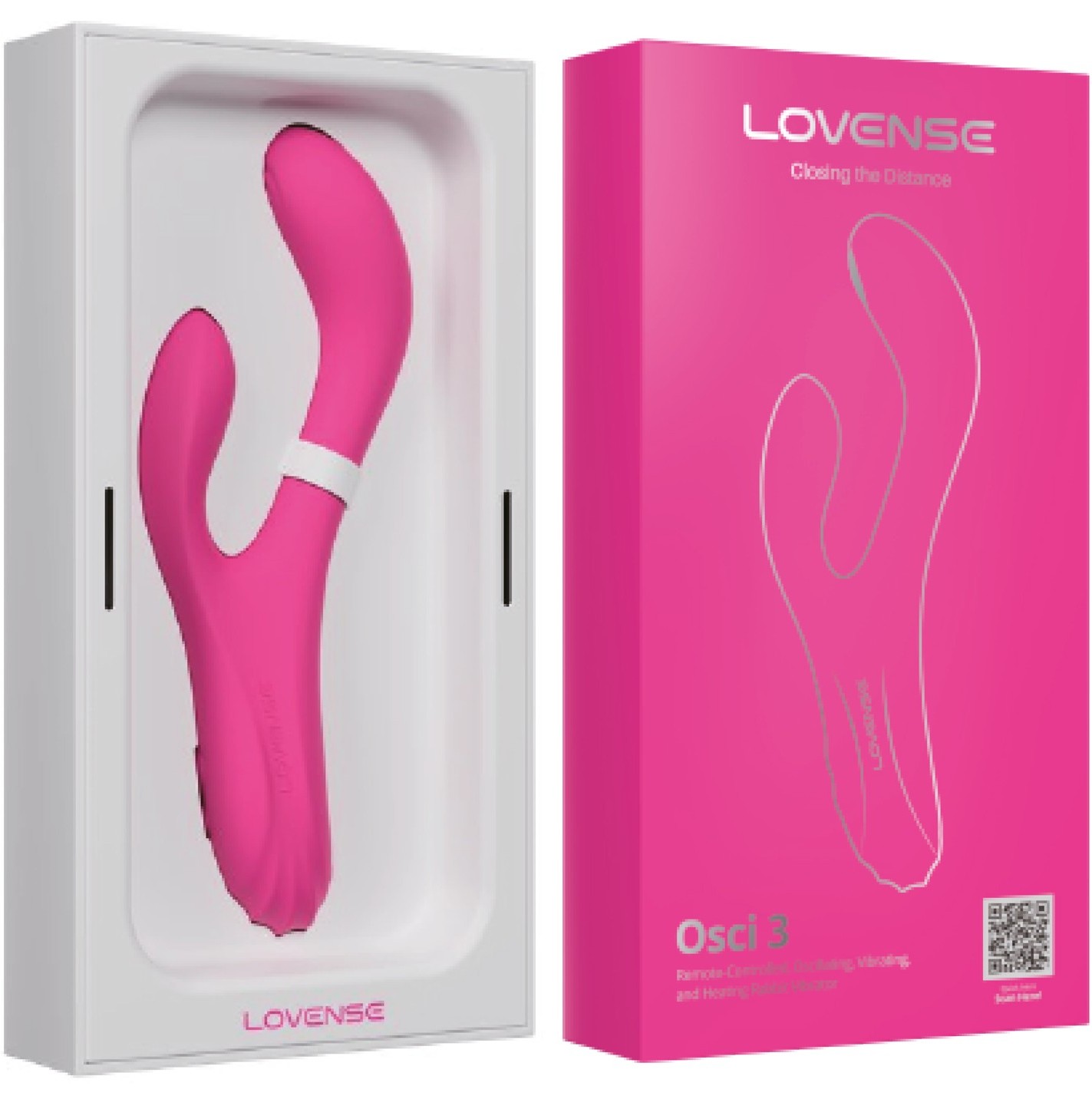Вибратор-кролик LOVENSE Osci 3 G-spot с приложением