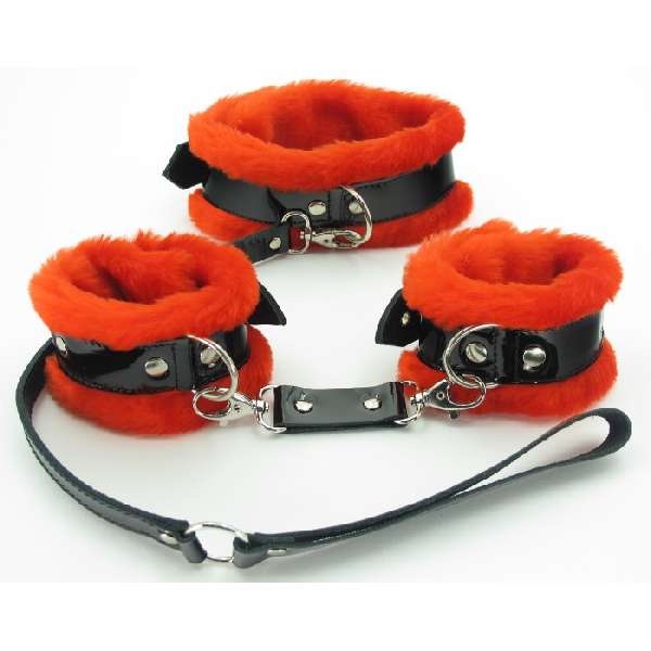 Набор с красным мехом 