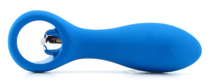 Вибратор Posh Silicone голубой