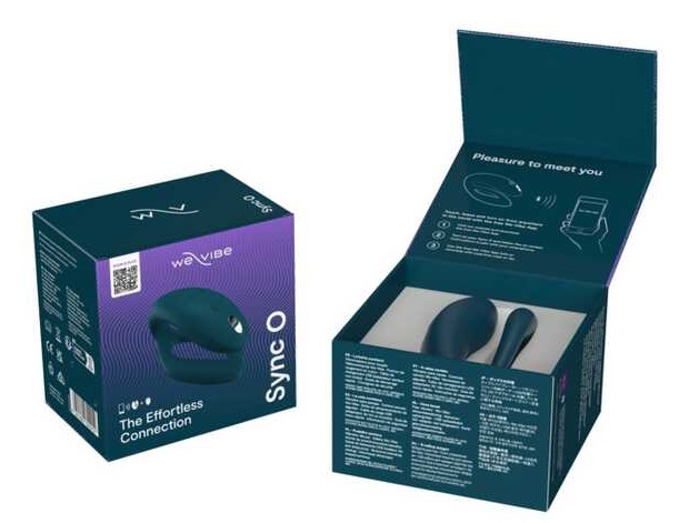Вибратор для пар We-Vibe Sync O бархатно-зеленый