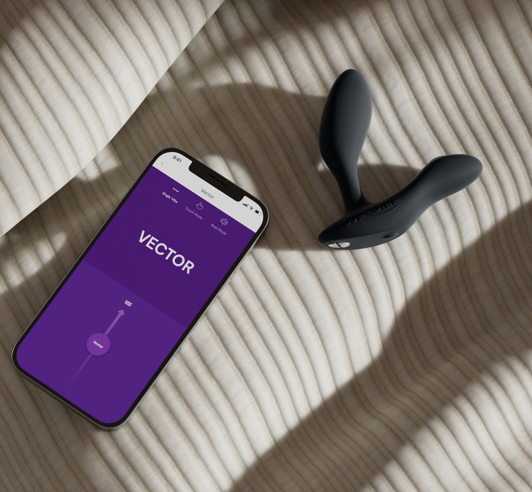 Вибратор We-Vibe Vector+ черный