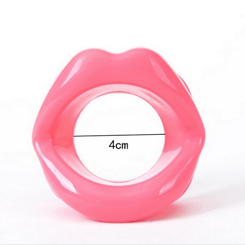 Кляп-защита от зубов для орального секса розовый